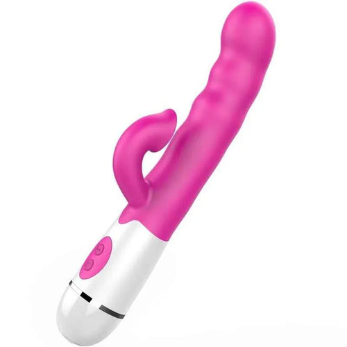 ARMONY - AMIR MULTIFUNKTIONSVIBRATOR MIT STIMULIERENDER ZUNGE 16 GESCHWINDIGKEITEN ROSA - Vanelion Paradise
