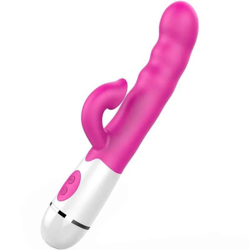 ARMONY - AMIR MULTIFUNKTIONSVIBRATOR MIT STIMULIERENDER ZUNGE 16 GESCHWINDIGKEITEN ROSA - Vanelion Paradise