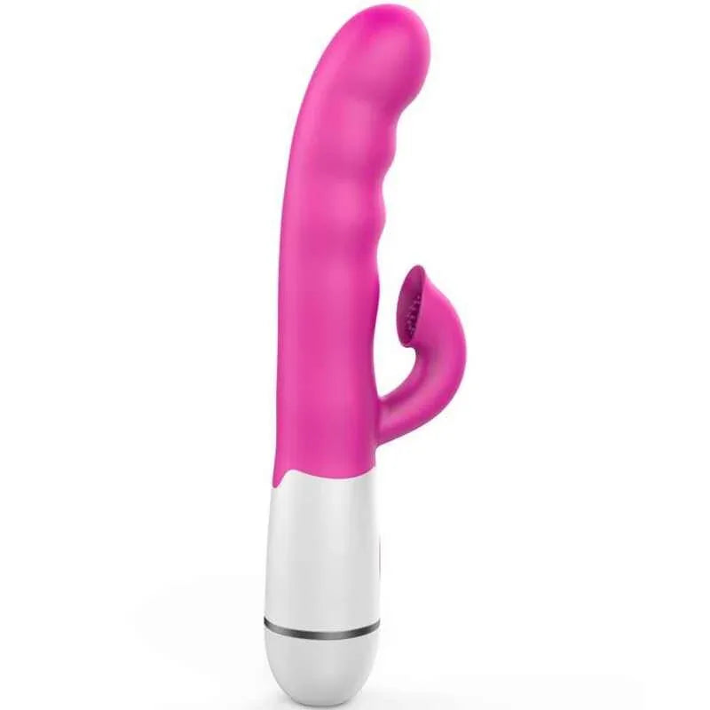 ARMONY - AMIR MULTIFUNKTIONSVIBRATOR MIT STIMULIERENDER ZUNGE 16 GESCHWINDIGKEITEN ROSA - Vanelion Paradise