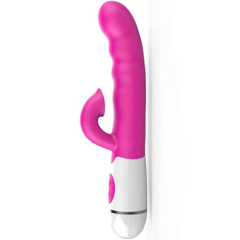 ARMONY - AMIR MULTIFUNKTIONSVIBRATOR MIT STIMULIERENDER ZUNGE 16 GESCHWINDIGKEITEN ROSA - Vanelion Paradise
