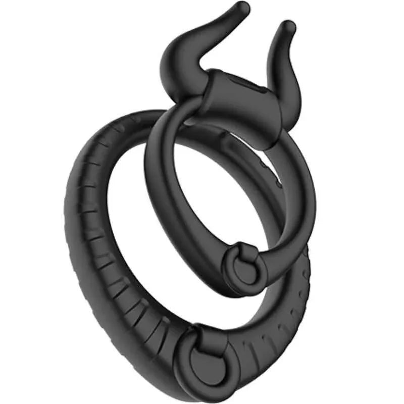ARMONY - BULL'S PASION RING SCHWARZ - Vanelion Paradise