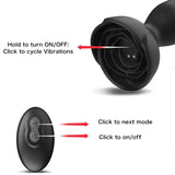 ARMONY - EXTREME A BLOOM ROSE VIBRATOR & ANALSTECKER FERNBEDIENUNG SCHWARZ - Vanelion Paradise