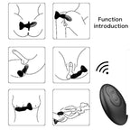 ARMONY - EXTREME A BLOOM ROSE VIBRATOR & ANALSTECKER FERNBEDIENUNG SCHWARZ - Vanelion Paradise