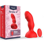 ARMONY - EXTREME A BLOOM ROSE VIBRATOR & ANALSTECKER FERNBEDIENUNG ROT - Vanelion Paradise