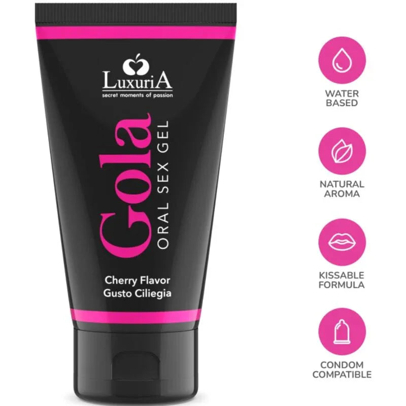 INTIMATELINE LUXURIA - ORAL SEX GEL KIRSCHGESCHMACK 50 ML - Vanelion Paradise