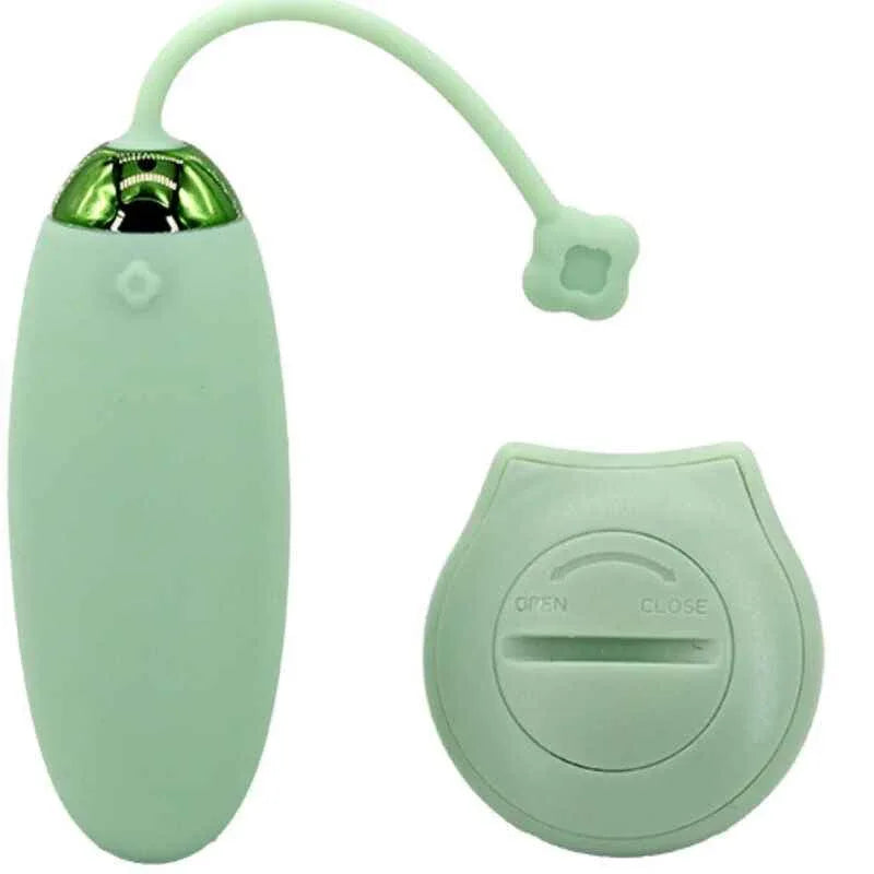 ARMONY - KITTY FUN EGG VIBRATOR FERNBEDIENUNG 10 VIBRATIONEN GRÜN - Vanelion Paradise