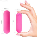 ARMONY - SPLASH HAHA VIBRATOR BULLET SILIKON 10 VIBRATIONEN 75 X 19 CM ROSA - Vanelion Paradise