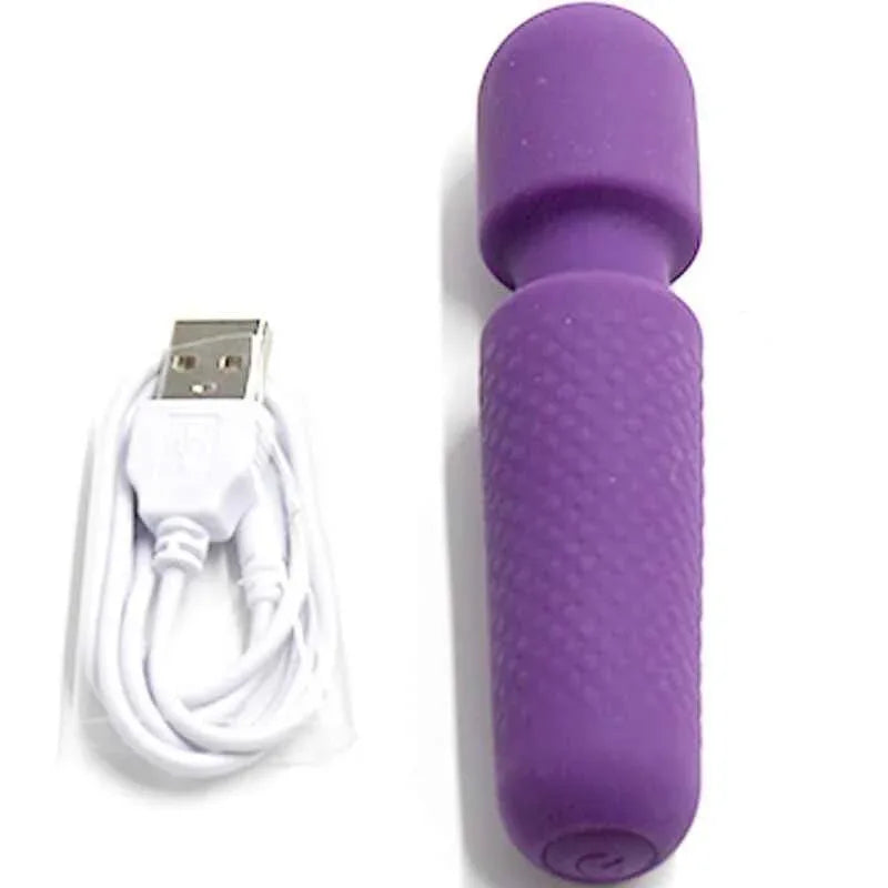 ARMONY - YOUR MAGIC MASSAGER & VIBRATOR WIEDERAUFLADBAR 10 VIBRATIONEN STAB PUNKTE LILA - Vanelion Paradise