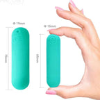 ARMONY - SPLASH HAHA VIBRATOR BULLET SILIKON 10 VIBRATIONEN 75 X 19 CM GRÜN - Vanelion Paradise