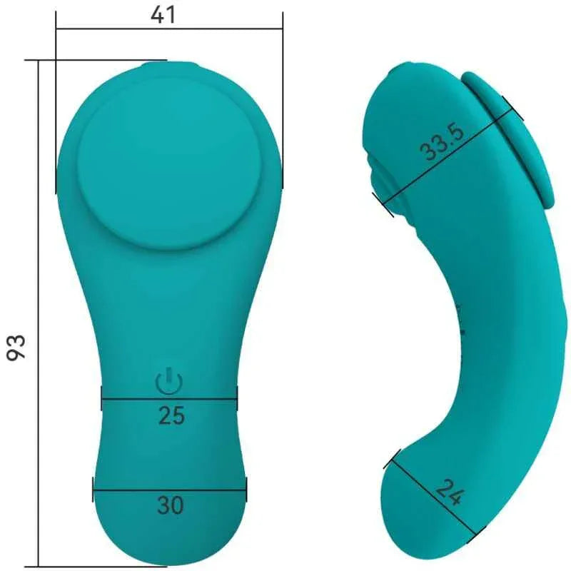 ARMONY - PLEASURE PANTY VIBRATOR FERNBEDIENUNG 3 GESCHWINDIGKEITEN GRÜN - Vanelion Paradise
