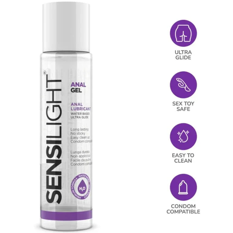 INTIMATELINE - SENSILIGHT SLIDING ANAL GEL 60 ML - Vanelion Paradise