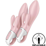 SATISFYER - AIR PUMP BUNNY 3 AUFBLASBARER KANINCHENVIBRATOR ROSA - Vanelion Paradise