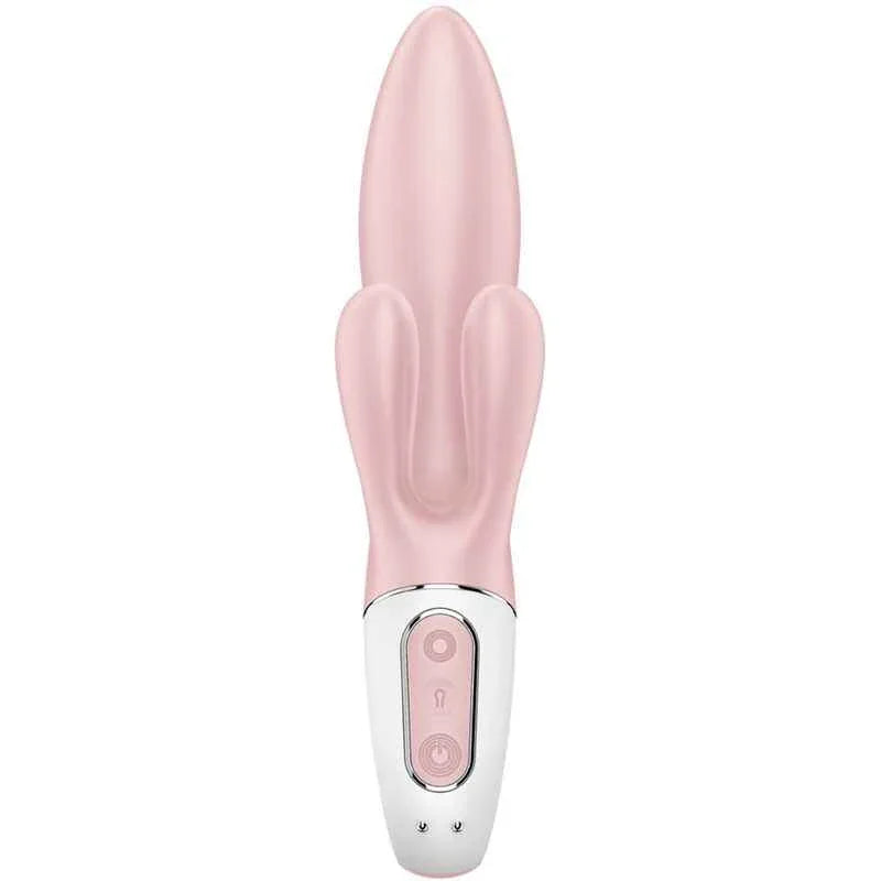 SATISFYER - AIR PUMP BUNNY 3 AUFBLASBARER KANINCHENVIBRATOR ROSA - Vanelion Paradise