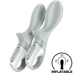 SATISFYER - AIR PUMP BOOTY 3 AUFBLASBARER ANALVIBRATOR GRAUGRÜN - Vanelion Paradise