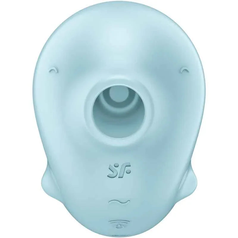 SATISFYER - SASSY SEAL STIMULATOR & VIBRATOR BLAU - Vanelion Paradise