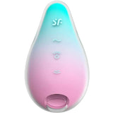 SATISFYER - MERMAID VIBES STIMULATOR & VIBRATOR MINT UND PINK - Vanelion Paradise