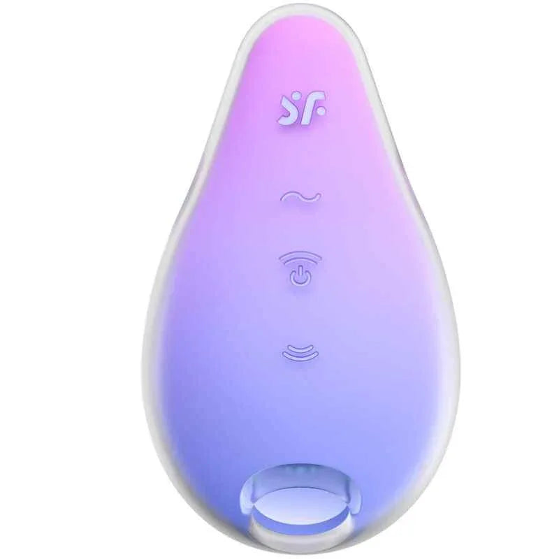 SATISFYER - MERMAID VIBES STIMULATOR & VIBRATOR VIOLETT UND ROSA - Vanelion Paradise