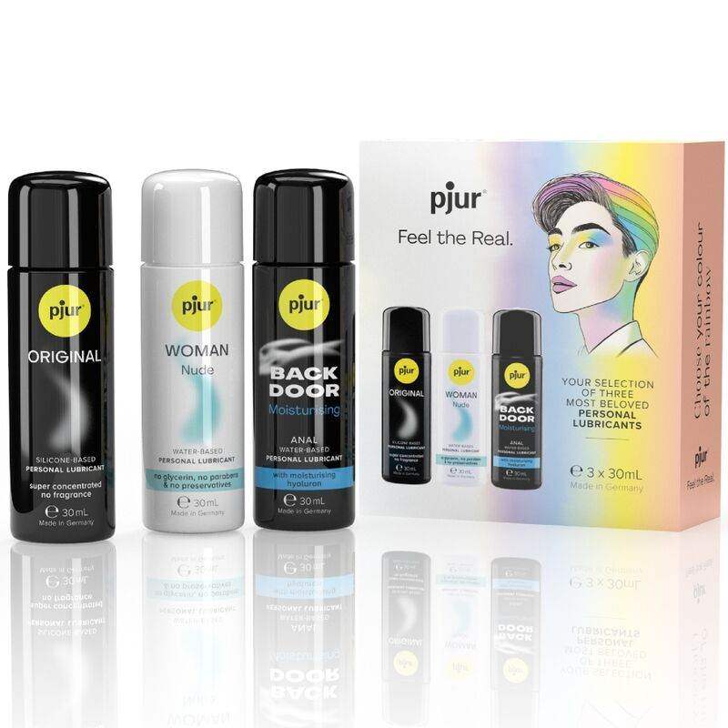 PJUR - PRIDE SET PREMIUM GLEITMITTEL 3 X 30 ML - Vanelion Paradise