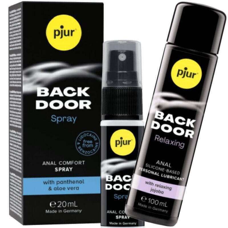 PJUR - BACK DOOR SET AUS ANAL-GLEITMITTEL UND SPRAY - Vanelion Paradise
