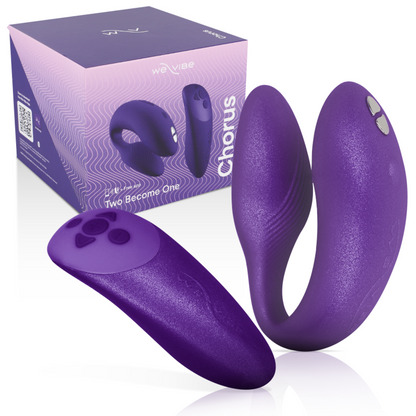 WE-VIBE - CHORUS VIBRATOR FÜR PAARE MIT LILA SQUEEZE-STEUERUNG