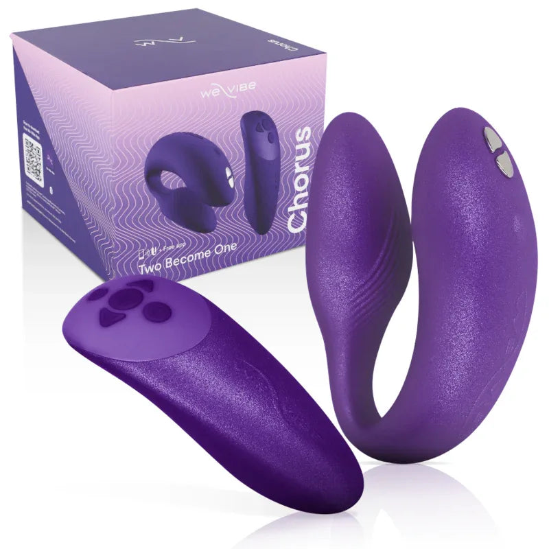 WE-VIBE - CHORUS VIBRATOR FÜR PAARE MIT LILA SQUEEZE-STEUERUNG - Vanelion Paradise