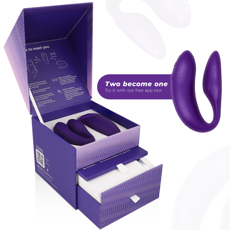 WE-VIBE - CHORUS VIBRATOR FÜR PAARE MIT LILA SQUEEZE-STEUERUNG