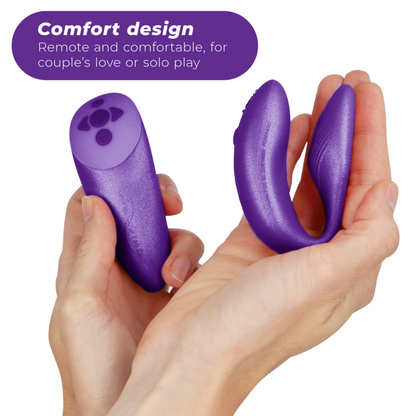 WE-VIBE - CHORUS VIBRATOR FÜR PAARE MIT LILA SQUEEZE-STEUERUNG