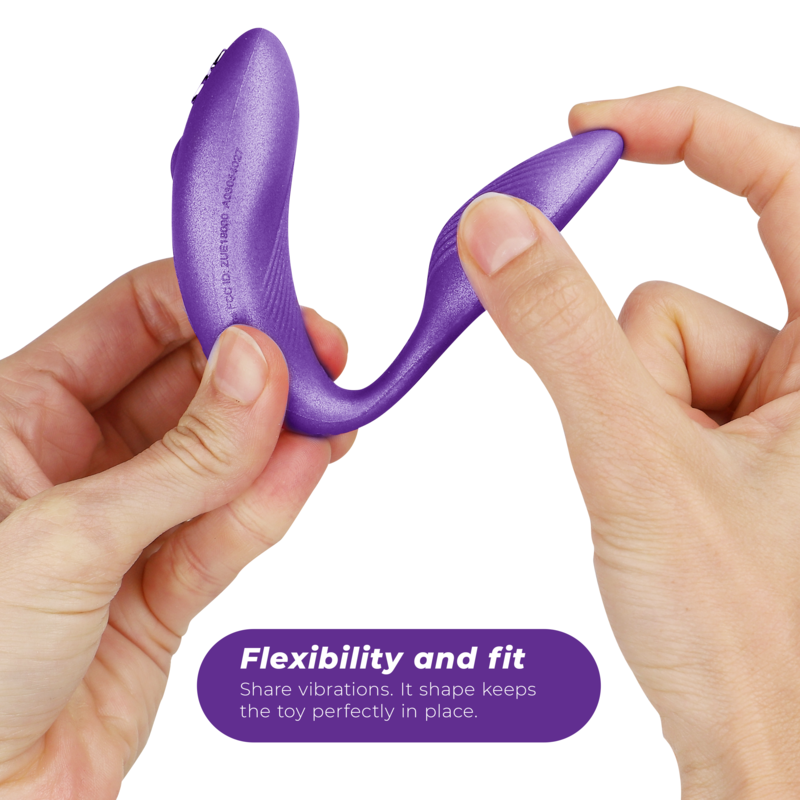 WE-VIBE - CHORUS VIBRATOR FÜR PAARE MIT LILA SQUEEZE-STEUERUNG