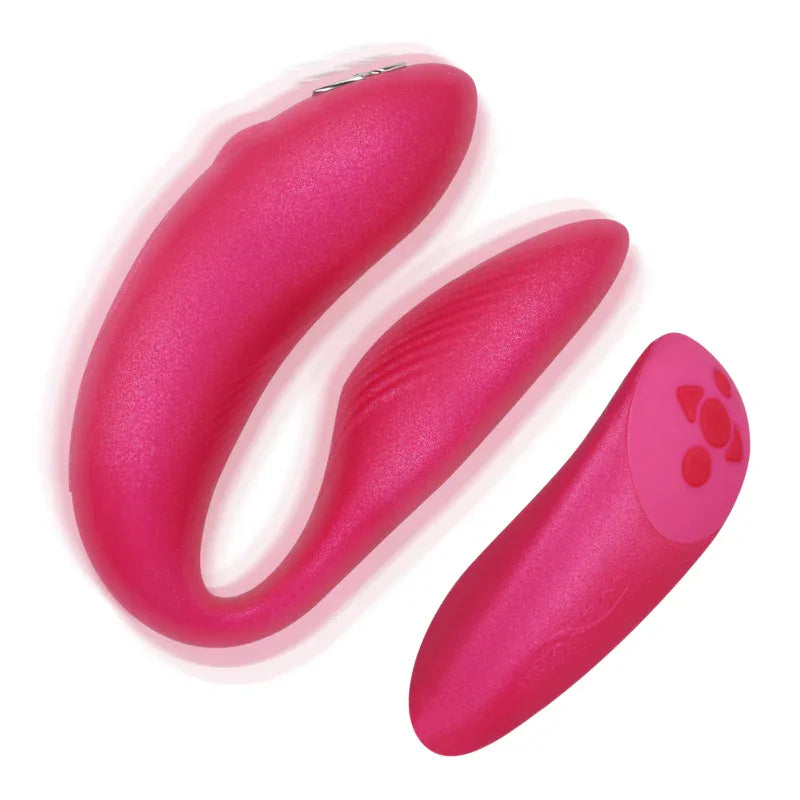 WE-VIBE - CHORUS VIBRATOR FÜR PAARE MIT SQUEEZE CONTROL ROSA - Vanelion Paradise