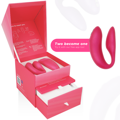 WE-VIBE - CHORUS VIBRATOR FÜR PAARE MIT SQUEEZE CONTROL ROSA