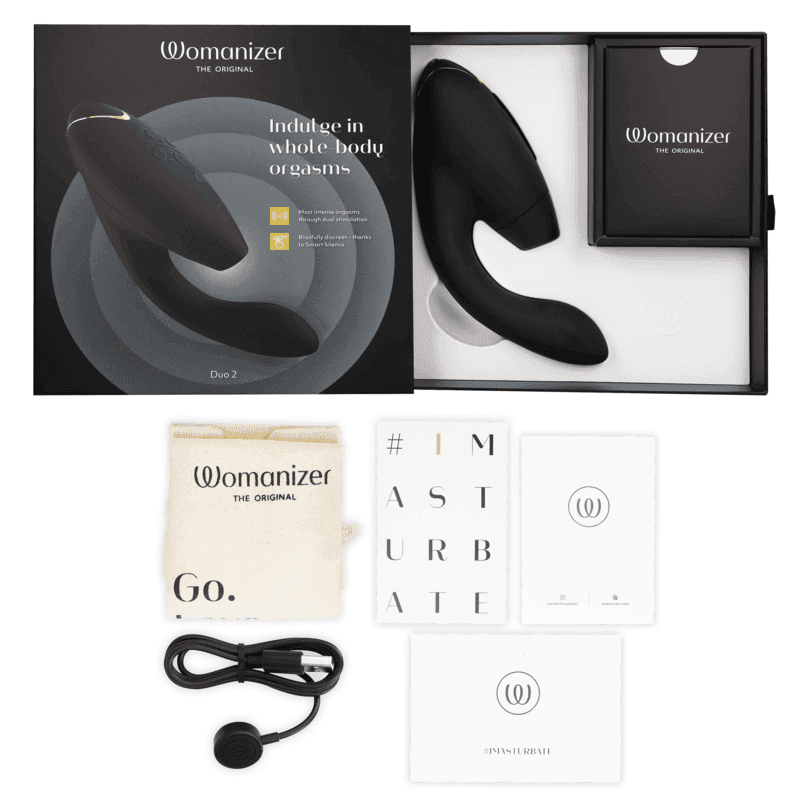 WOMANIZER - DUO 2 STIMULATOR SCHWARZ - Vanelion Paradise