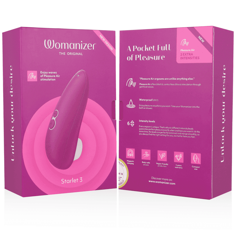 WOMANIZER - STARLET 3 KLITORALSTIMULATOR VIOLETT - Vanelion Paradise