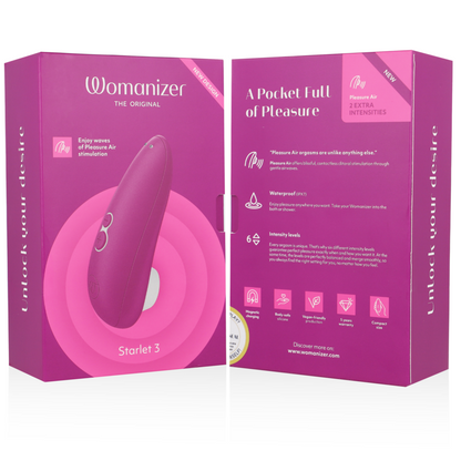 WOMANIZER - STARLET 3 KLITORALSTIMULATOR VIOLETT