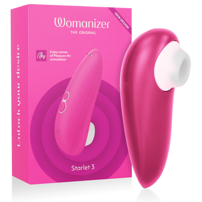 WOMANIZER - STARLET 3 KLITORALSTIMULATOR ROSA