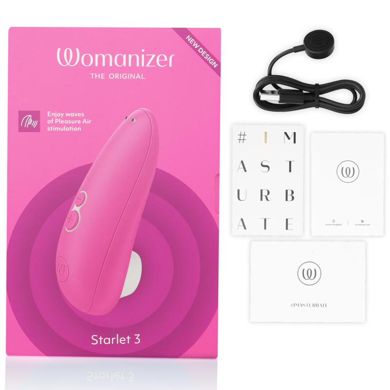 WOMANIZER - STARLET 3 KLITORALSTIMULATOR ROSA