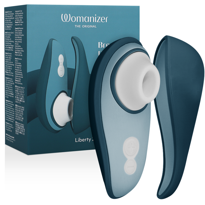 WOMANIZER - LIBERTY 2 KLITORIS-STIMULATOR & SAUGER HELLGRÜN