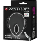 PRETTY LOVE - TRAP VIBRATORRING SCHWARZ - Vanelion Paradise