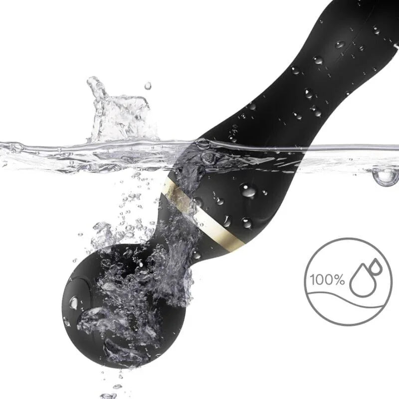 ARMONY - FREEZA MASSAGER & VIBRATOR SUPER FLEXIBLER KOPF SCHWARZ - Vanelion Paradise