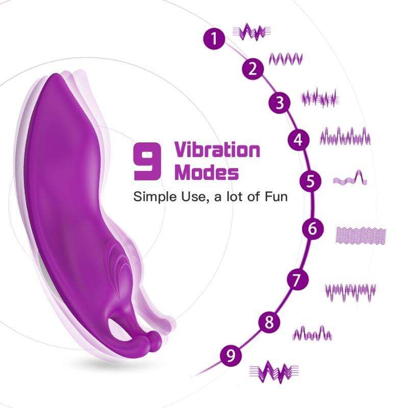 ARMONY - HONEYBEE TRAGBARES HÖSCHEN VIBRATOR G-SPOT FERNBEDIENUNG LILA - Vanelion Paradise