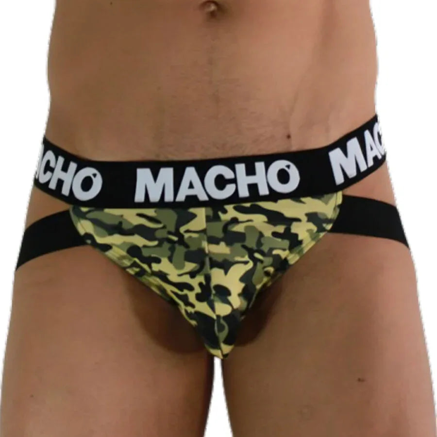 MACHO - MX28MV JOCK MILITARY GREEN S - Vanelion Paradise