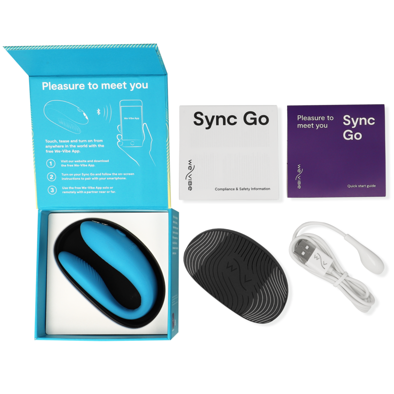 WE-VIBE - SYNC GO DUAL STIMULATOR VIOLETT