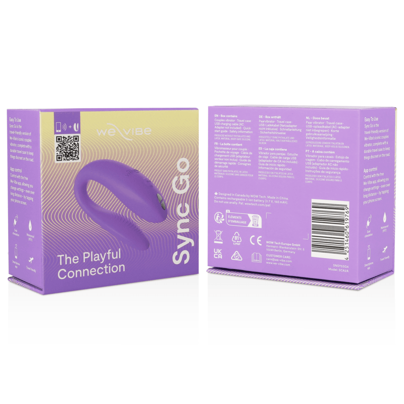 WE-VIBE - SYNC GO DUAL STIMULATOR VIOLETT