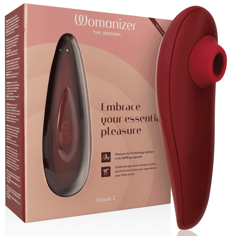 WOMANIZER - CLASSIC 2 KLITORALSTIMULATOR BORDEAUX - Vanelion Paradise