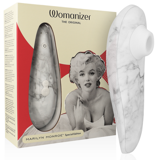 WOMANIZER - MARILYN MONROE CLASSIC 2 KLITORALSTIMULATOR, WEISSER MARMOR