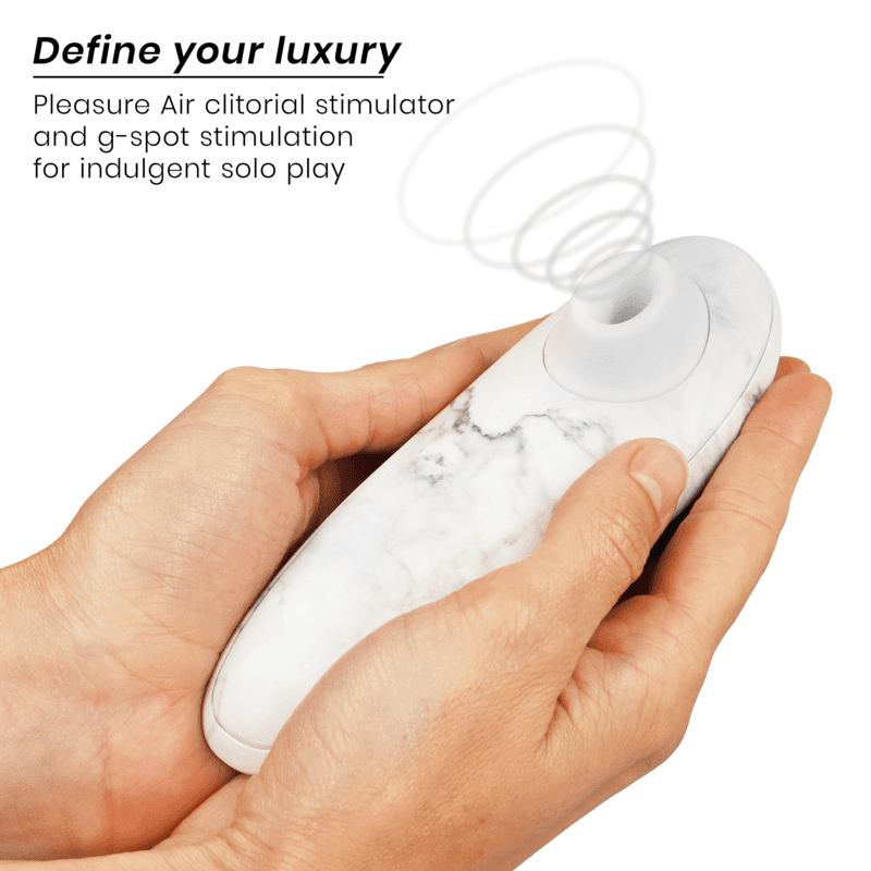 WOMANIZER - MARILYN MONROE CLASSIC 2 KLITORALSTIMULATOR, WEISSER MARMOR - Vanelion Paradise