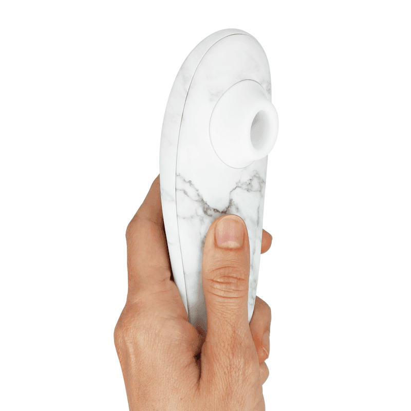 WOMANIZER - MARILYN MONROE CLASSIC 2 KLITORALSTIMULATOR, WEISSER MARMOR - Vanelion Paradise
