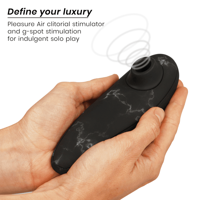 WOMANIZER - MARILYN MONROE CLASSIC 2 KLITORALSTIMULATOR AUS SCHWARZEM MARMOR - Vanelion Paradise