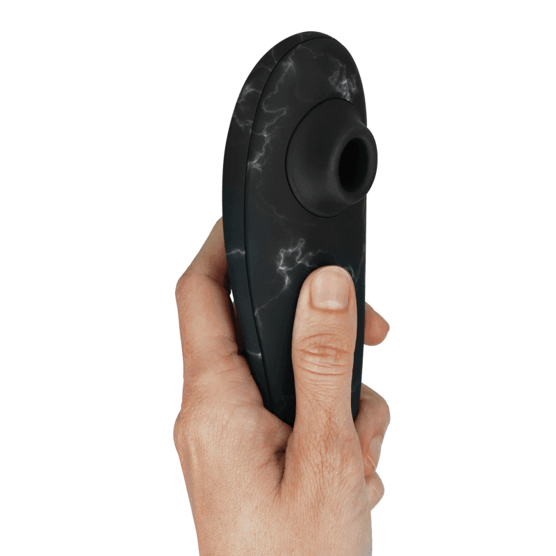 WOMANIZER - MARILYN MONROE CLASSIC 2 KLITORALSTIMULATOR AUS SCHWARZEM MARMOR - Vanelion Paradise