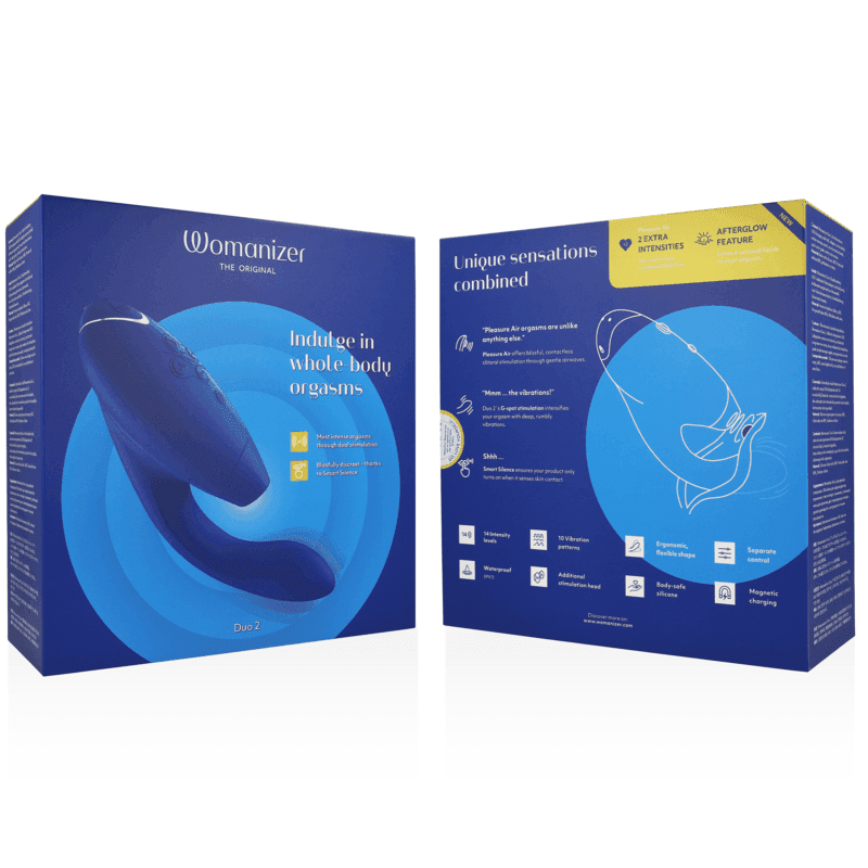 WOMANIZER - DUO 2 STIMULATOR BLAU - Vanelion Paradise