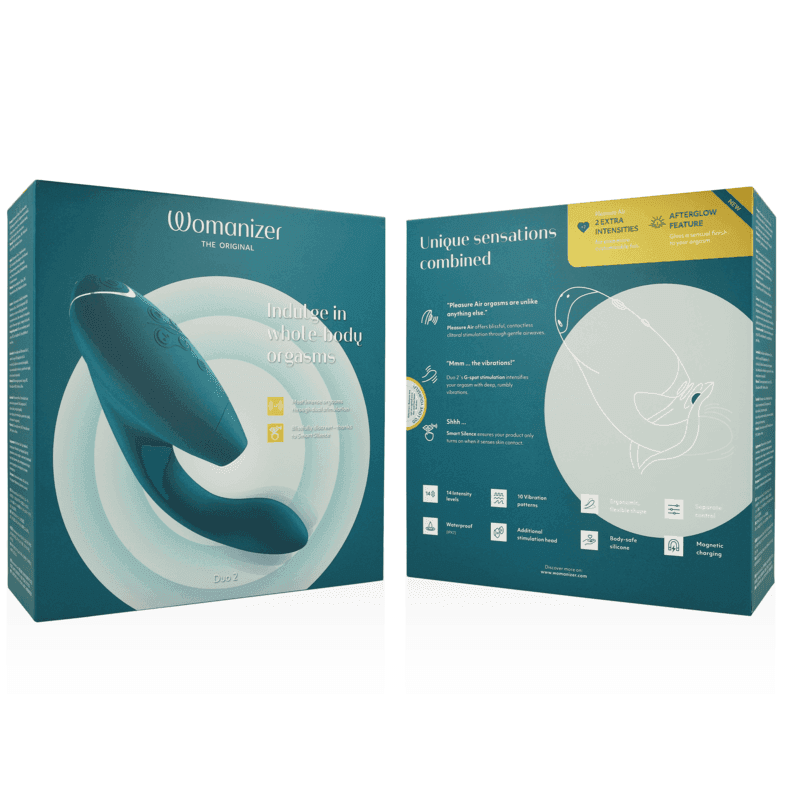 WOMANIZER - DUO 2 STIMULATOR BLAUES BENZIN - Vanelion Paradise